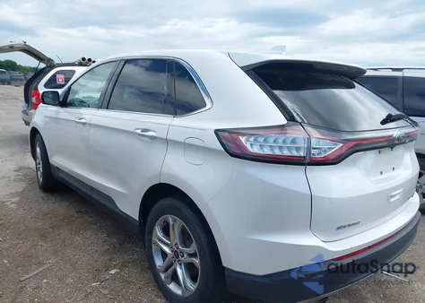 2017 Ford Edge Titanium from USA, damaged, VIN 2FMPK3K98HBB28403